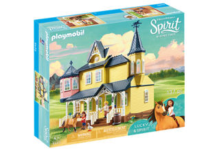 Playmobil Spirit Το Σπίτι Της Lucky 9475