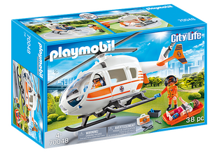 Playmobil Ελικόπτερο Διάσωσης 70048