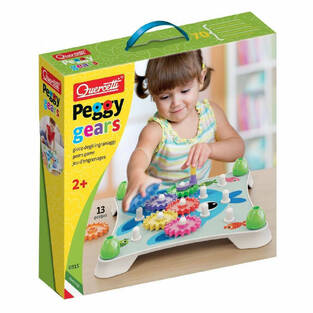 Quercetti Βρεφικό Παιχνίδι Peggy Gears 