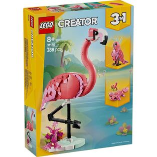 Lego Creator Wild Animals: Pink Flamingo για 8+ Ετών 288τμχ