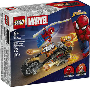 Lego Marvel Super Heroes Spider-Man vs. Ghost Rider Motorcycle (76335)