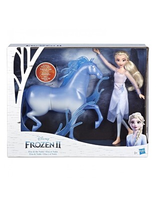 Hasbro Disney Frozen II Έλσα Κούκλα Μόδας Και Nokk Άλογο E5516