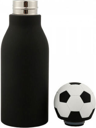 iDrink Μπουκάλι Θερμός 420ml Μαύρο Football