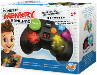 Buki Ηλεκτρονική Παιδική Κονσόλα Χειρός Manette Sound Memory (BUK-6209)