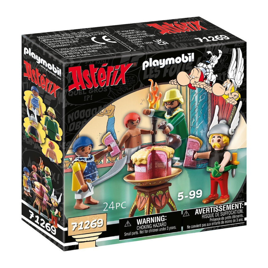 Playmobil Asterix Η Δηλητηριασμένη Τούρτα του Πυραμιδονίς (71268)