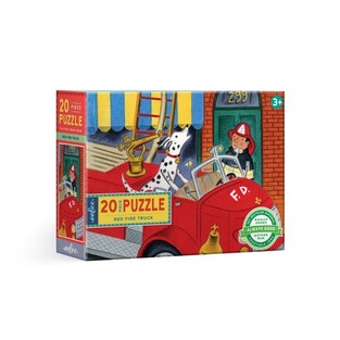 EebooPuzzle, 20 κομ., Red Firetruck (PZRFT)