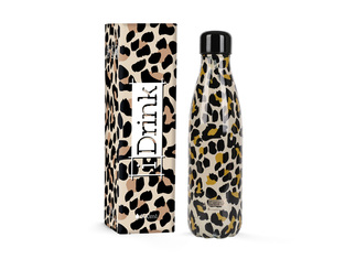 i Drink Therm Bottle 500ml Leopard (ID0028)