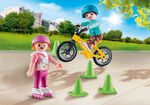 Playmobil Special Plus Παιδάκια Με Πατίνια Και Ποδήλατο BMX 70061