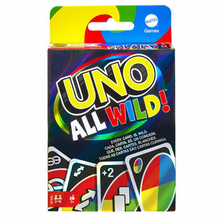 Mattel Επιτραπέζιο Παιχνίδι Uno All Wild (HHL33)
