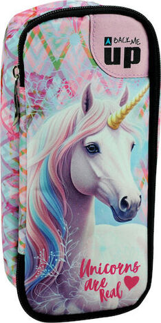BMU Κασετίνα Βαρελάκι Οβάλ Pastel Unicorn