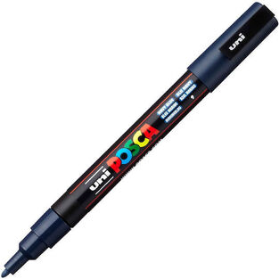 Posca  Ανεξίτηλος Μαρκαδόρος PC-3M 1.3mm Navy Blue