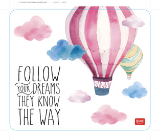 Legami Follow Your Dreams Mouse Pad 210mm