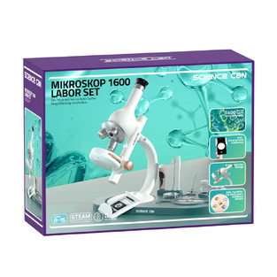 Top Bright Microscope 1600 Lab Set