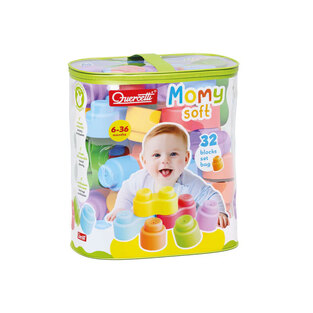 Quercetti Κύβοι 32pc Mommy Soft Bag (4143)