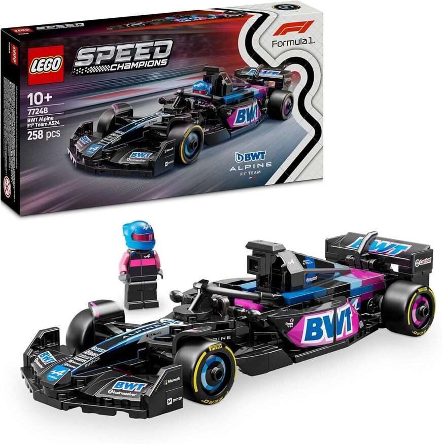 Lego Speed Champions Bwt Alpine F1Team A524 Race Car - 77248