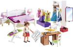 Playmobil Dollhouse Υπνοδωμάτιο με Ατελιέ Ραπτικής (70208)