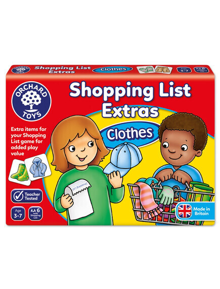 Orchard Toys Shopping List Extras - Clothes