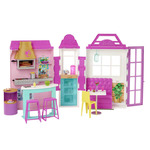 Mattel Barbie Cook ´N Grill Restaurant Playset With 30+ Κομμάτια (GXV72)