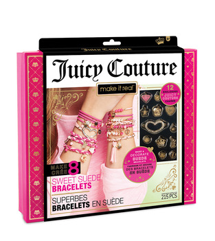 Make It Real Juicy Couture Sweet suede Bracelets (4401)