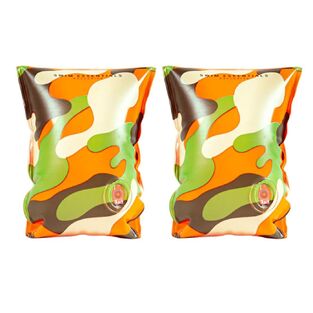 Swim Essentials: Μπρατσάκια για παιδιά από 2-6 ετών - "Orange Camouflage"