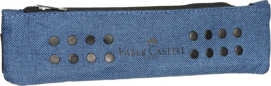 Κασετίνα Πουγκί Με Ιμάντα Gaber-Castell Pen Holder Grip  Χρώμα Μπλε Marsala Με Φερμουάρ (573151)