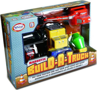 Popular PlayThings Μαγνητικό Παιχνίδι Κατασκευών Build a Truck (60401)