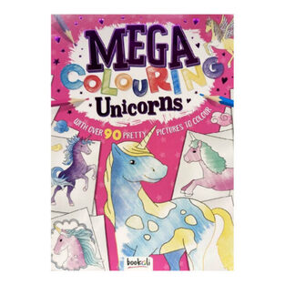 Mega Colouring 5: Unicorns (MEG-7)