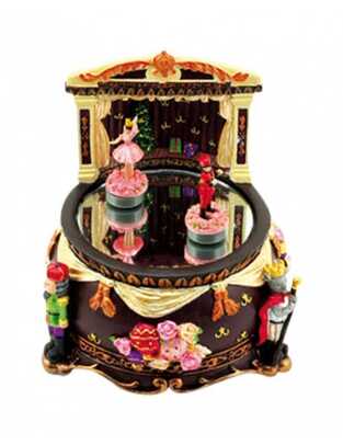 Χιονόμπαλα με καρυοθραύστη Μπαλέτο 15cm