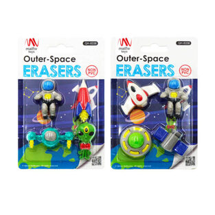 Fancy Eraser Set: Outer Space Explorer (QH-8338)