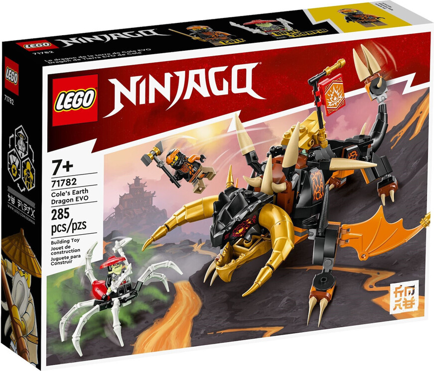 Lego Παιχνιδολαμπάδα Ninjago Evo - Δράκος της Γης του Κόουλ (71782)