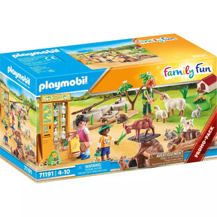 Playmobil Family Fun Ζωολογικός Κήπος με Ήμερα Ζωάκια (71191)