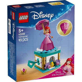Lego Disney Twirling Ariel για 5+ Ετών 93τμχ (43259)