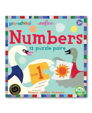 Παδικό Puzzle Ζευγαριών, Numbers (PREPN2)