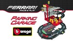 Burago Ferrari  Race & Play Parking Garage 1/43 18-31204