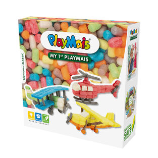 Playmais: Κατασκευές με σφουγγαράκια από καλαμπόκι - "Η πρώτη μου πτήση"