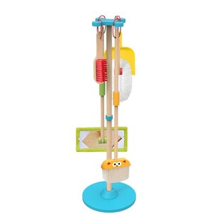 Tooky Toy Ξύλινο Παιδικό Σετ Καθαρισμού (TF436)