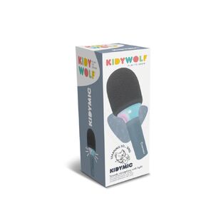 Kidywolf: Μικρόφωνο Karaoke επαναφορτιζόμενο με φως & bluetooth- Επιλέξτε χρώμα