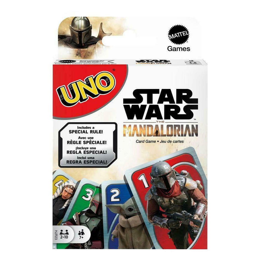 Mattel Επιτραπέζιο Παιχνίδι Uno Star Wars The Mandalorian για 2-10 Παίκτες (HJR23)