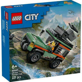 Lego City Off-Road 4x4 Mountain Truck για 6+ Ετών 60447