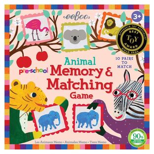 Eeboo Παιχνίδι Μνήμης, Pre-school Animal