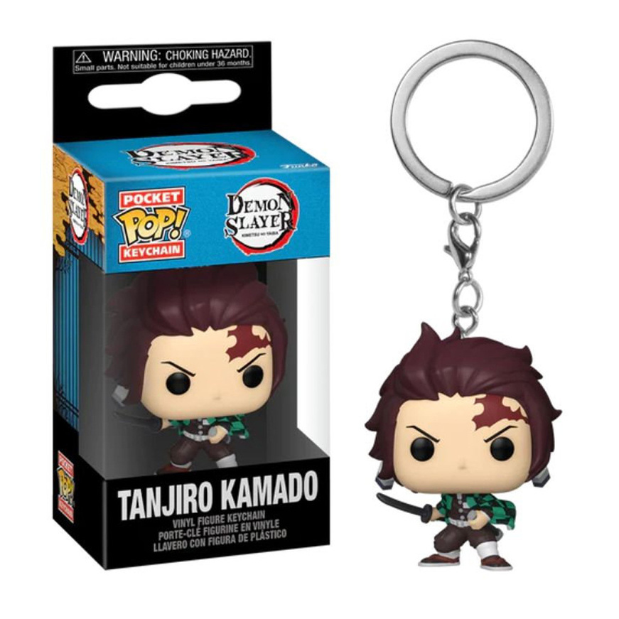 Funko Pocket Pop! Keychain Animation: Demon Slayer - Tanjiro Kamado (Bloody)