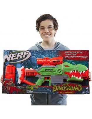 Hasbro Nerf Dinosquad Rex-Rampage Motorized Blaster F0807
