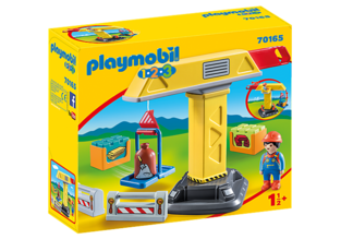 Playmobil 1.2.3. Γερανός Κατασκευών 70165