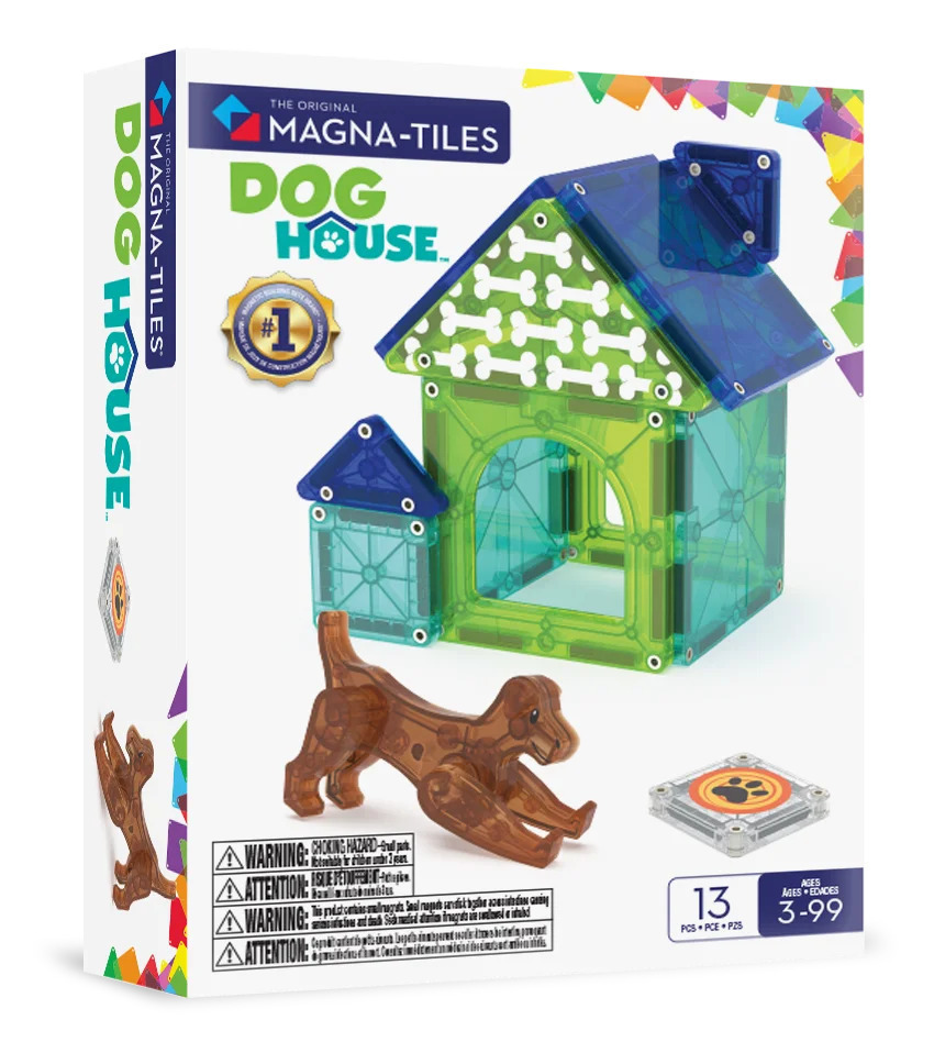 Magna-Tiles Μαγνητικό Παιχνίδι 13 κομματιών Dog House