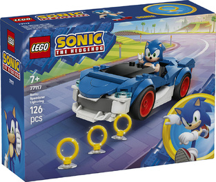 Lego Sonic The Hedgehog Sonic: Speedster Lightning (77117)