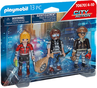 Playmobil City Action Ομάδα Ληστών 4-10 ετών 70670