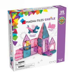 Magna-Tiles Μαγνητικό Παιχνίδι 25 κομματιών Castle