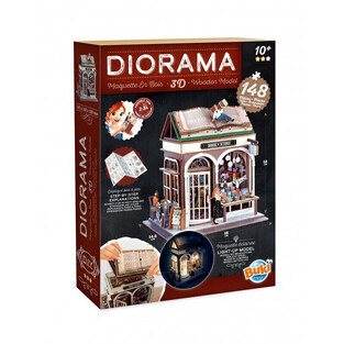 Buki Diorama 3D Κατασκευή Βιβλιοπωλείο