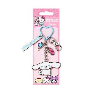 Carat Shop Hello Kitty - Cinnamoroll Keyring With Charms (HKKR0019)