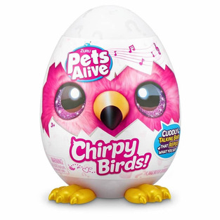 Zuru Λούτρινο φωνητικό πουλί Chirpy birds Pets Alive series